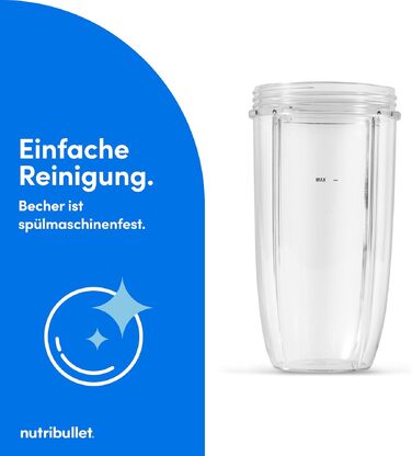 Nutribullet Pro 900 Блендер для смузі та коктейлів, 900 Вт, Оливково-зелений (NB904MASN) - Екстракція поживних речовин, компактний дизайн