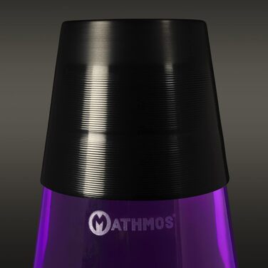 Лава-лампа Mathmos Astro Vinyl (чорний/фіолетовий/помаранчевий) — оригінальний британський дизайн 1963 року, ручна робота