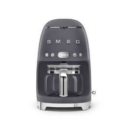 Кавоварка крапельна Smeg DCF02NBEU сіра, 12 чашок, з автостартом та регулюванням міцності