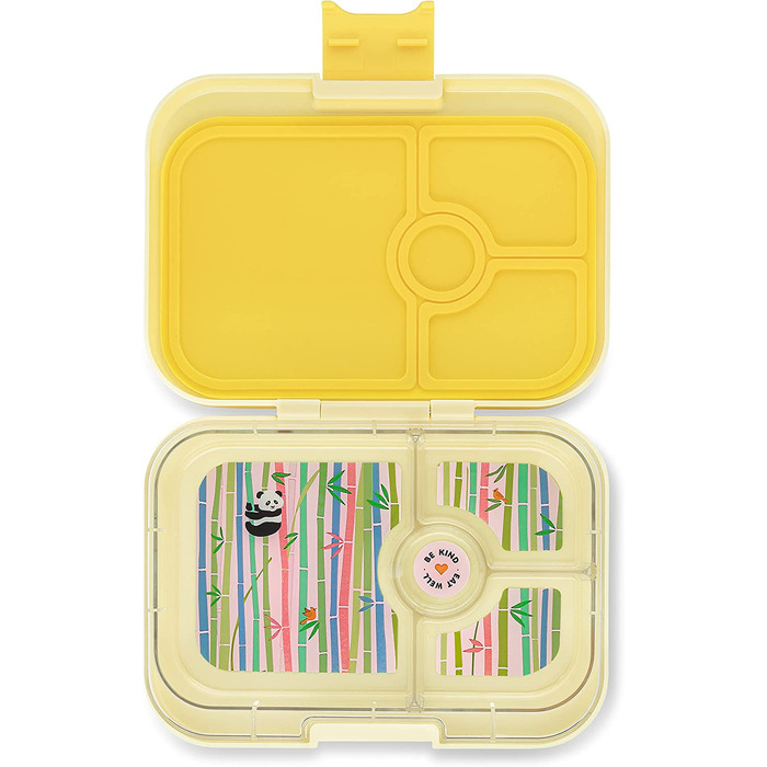 Ланчбокс Yumbox Panino M (Lulu Purple), середній, 4 відділення, дитяча бенто-бокс для школи та дорослих