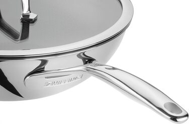 Набір сковорідок ZWILLING Peak 3 шт. (20, 24, 28 см), нержавіюча сталь з антипригарним стільниковим покриттям, стійкі до подряпин, для всіх типів плит та індукції, сріблясто-чорний