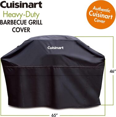 Чохол для гриля Cuisinart CGC-65B, 165 см, міцний, чорний