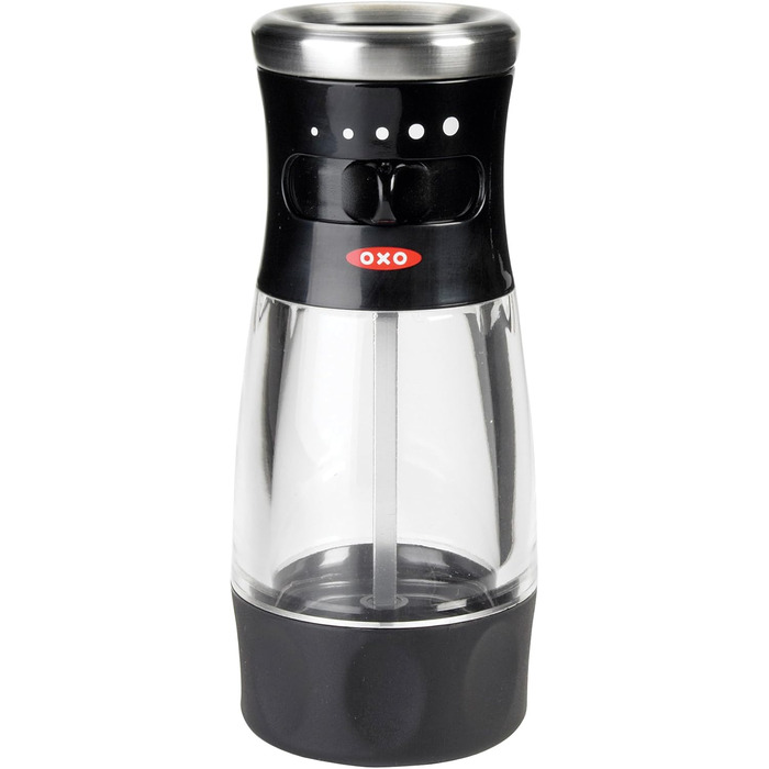 Перцемолка OXO для перцю, чорна, ручна