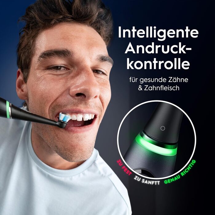 Електрична зубна щітка Oral-B iO Series 9, набір з 2-х щіток (Чорна та Рожева), 2 додаткові насадки та футляр