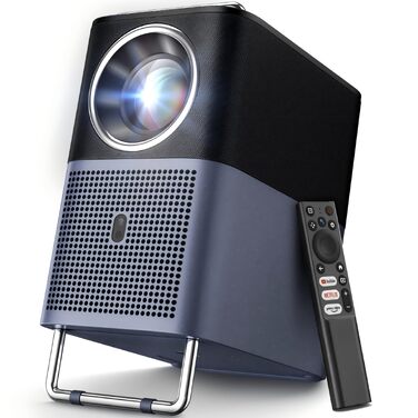 Проєктор TCL A1s 4K Full HD Google TV/Netflix: Dolby Audio, Bluetooth, WiFi, Автофокус, Корекція трапеції 6D для дому та ігор