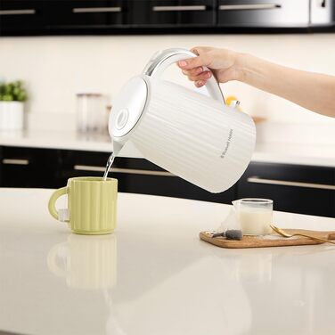 Електричний чайник Russell Hobbs Eden 1.7 л, 2400 Вт, колір малиновий (Raspberry), нержавіюча сталь, зі знімним фільтром від накипу, модель 27362-70