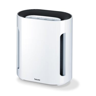 Очищувач повітря Beurer LR 210 з HEPA-фільтром H13 для кімнат до 26 м², нічний режим та таймер, білий