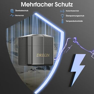 Набір акумуляторів AA Li-ion 1.5V 3600mWh (12 шт.) з зарядним пристроєм, висока ємність, 2000 циклів перезарядки, синій
