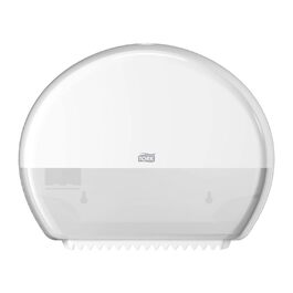 Диспенсер для туалетного паперу Tork Mini Jumbo T2 білий, закритий, лінія Elevation, 555000