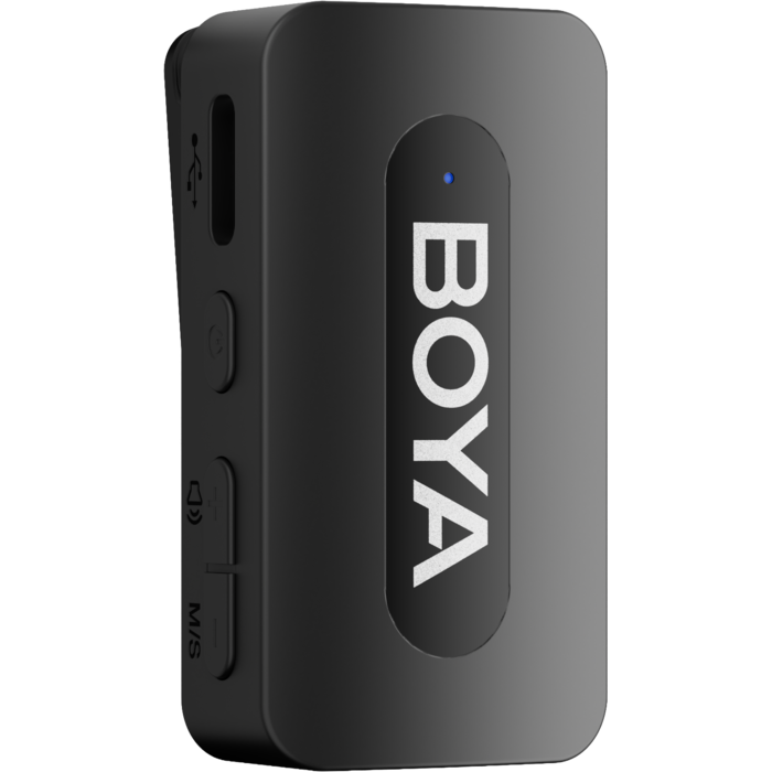 Бездротовий петличний мікрофон BOYA BY-V35 TRS for camera Black
