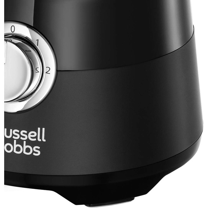 Ручний міксер Russell Hobbs 24672-56, матовий чорний (5 швидкостей + турборежим, вінчики та гаки для тіста, кнопка викидання насадок)