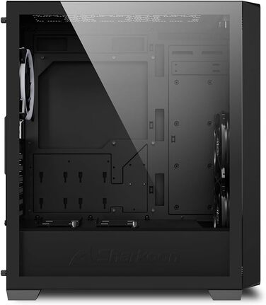 Корпус для ПК Sharkoon VS8 RGB Midi ATX, чорний