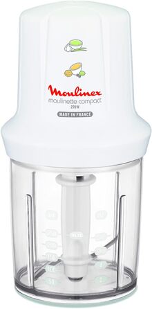Подрібнювач Moulinex Mini Chopper Elektro Moulinette DJ300110 - компактний, 270 Вт, білий