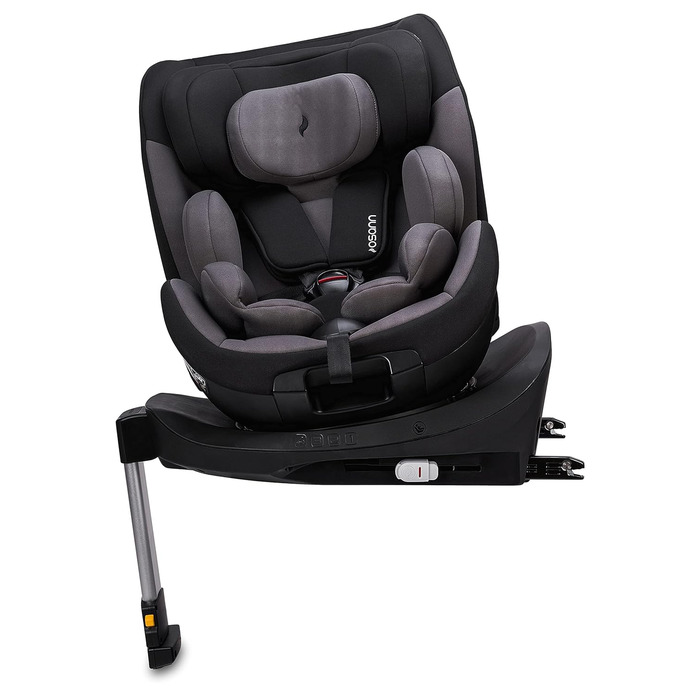 Дитяче автокрісло Osann Hero360 SL i-Size з поворотом, із опорою, Reboarder, 40-105 см, Twill Navy