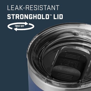 Термос YETI Rambler з кришкою Stronghold, 591 мл (Firefly Yellow)