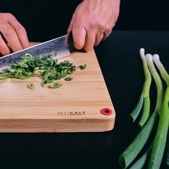 REDSALT® Набір для догляду та ремонту бамбукових і дерев'яних кухонних дощок – харчове масло для деревини, безбарвне, екологічне, подарунок для будь-якої обробної дошки
