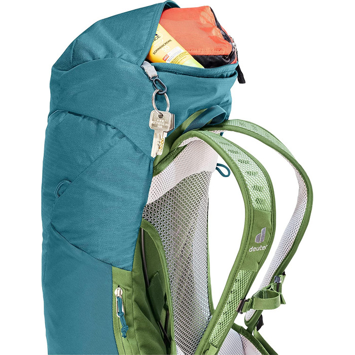Жіночий туристичний рюкзак Deuter AC Lite 22 SL 2024, 22 л, синьо-зелений
