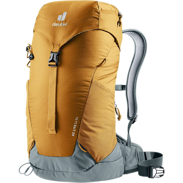 Жіночий туристичний рюкзак Deuter AC Lite 14 SL, 14 л, кориця-бірюза