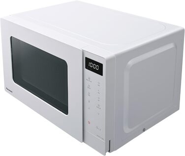 Мікрохвильова піч Panasonic NN-ST21QWEPG 20л, 800 Вт, біла - соло, з автоматичним розморожуванням та 11 програмами