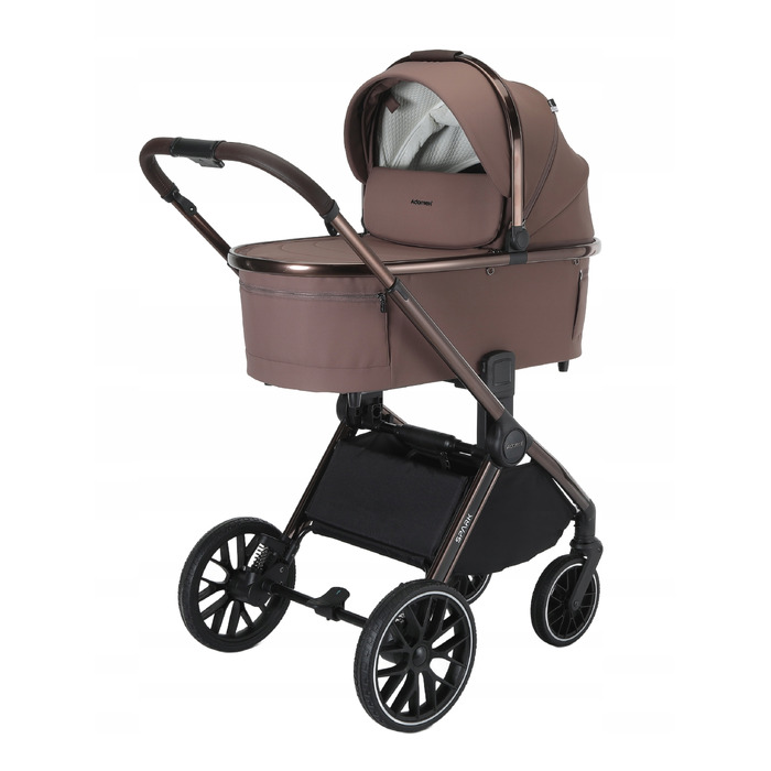 Дитячий візок 2в1 Adamex Spark Chocolate Truffle