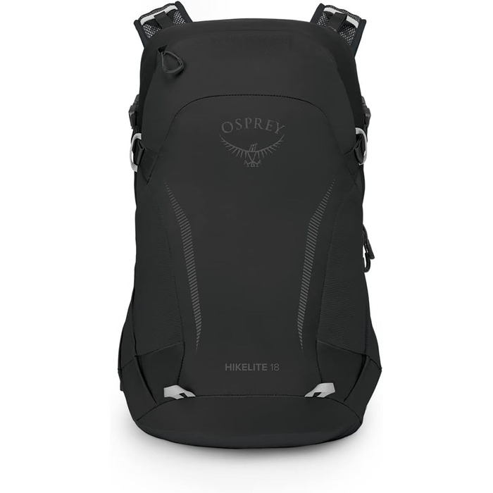 Рюкзак Osprey Hikelite 18 л, унісекс, чорний, універсальний розмір, для туризму