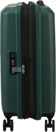 Валіза American Tourister Aerostep Spinner S, розширювана, 55 см, 36/40 л, зелена (Dark Forest), ручна поклажа