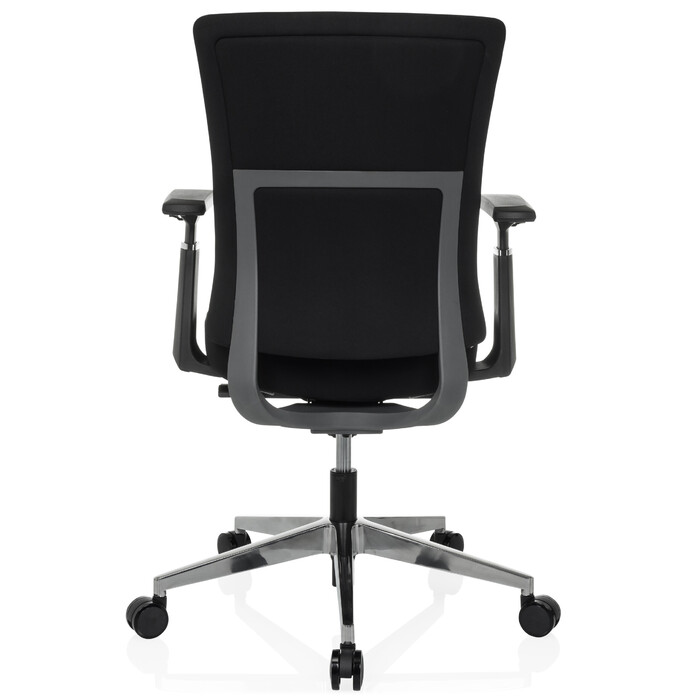 Офісне крісло / поворотне крісло CAPTIVO MID тканина чорний hjh OFFICE