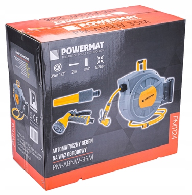 Автоматичний котушка для садового шланга Powermat 1/2