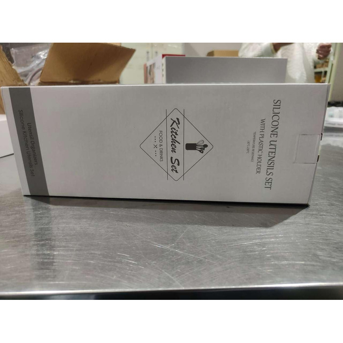 Набір силіконових кухонних приладів Lychee, 12 шт, жаростійкі, антипригарні, BPA-free, зелений колір