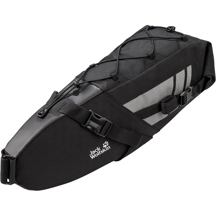 Велосипедні сумки Jack Wolfskin Unisex Seat, чорні, водонепроникні