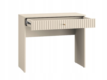 Туалетний столик ML Meble, відтінки бежевого, матовий, 92 x 78 x 40 см