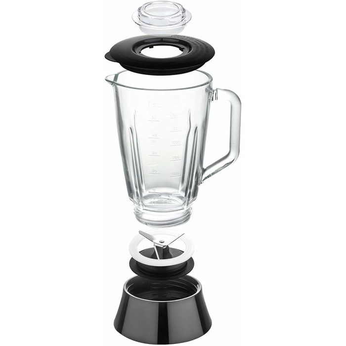 Кухонний комбайн TurboTronic 1900Вт з блендером, 3 л, 1,5 л скляна карафа, терка, цитрус-прес, подрібнювач льоду