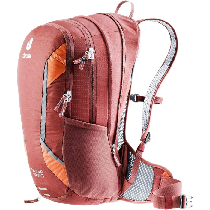 Рюкзак велосипедний Deuter Race Exp Air 14 л унісекс, redwood-paprika