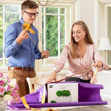 Click and Grow Growbox Smart Garden: Розумний сад для вирощування зелені вдома (3 капсули) - Білий