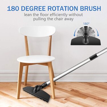 Насадка-щітка для пилососа Miele SBB 300-3 PQ, сумісна з моделями Complete, Compact, Classic, Swing, S8340, S8, S6, S5, S4, S2, S1, C1, C2, C3, H1, паркетна щітка для підлоги, змінна насадка KEEPOW