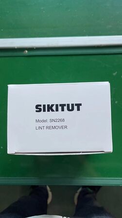 Електрична машинка для видалення катишків SIKITUT, 6 лез, USB зарядка, для різних тканин, з 2 запасними лезами та антистатичною щіткою, синя