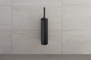 Щіткова гарнітура Duravit Starck T для унітазу, настінна, чорний матовий, універсальний розмір