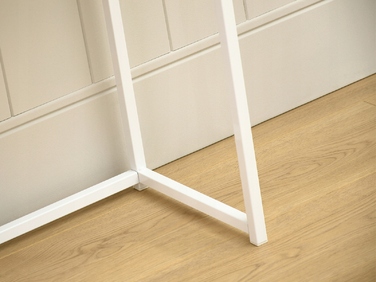 Консоль Mebel-Partner, білий матовий, 80 x 76,5 x 28 см