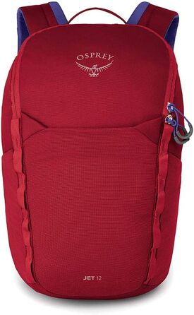 Дитячий рюкзак Osprey Jet 12 Cosmic Red, універсальний розмір