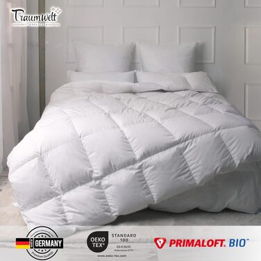 Зимова ковдра Primaloft преміум-якості, 200x200 см, гіпоалергенна, Made in Germany