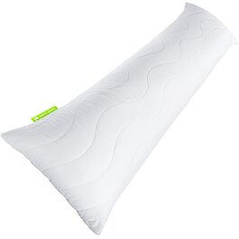 Подушка для сну на боці Gentle North 40x145 см, довга анатомічна подушка для тіла з мікроволокном, що миється, для дорослих