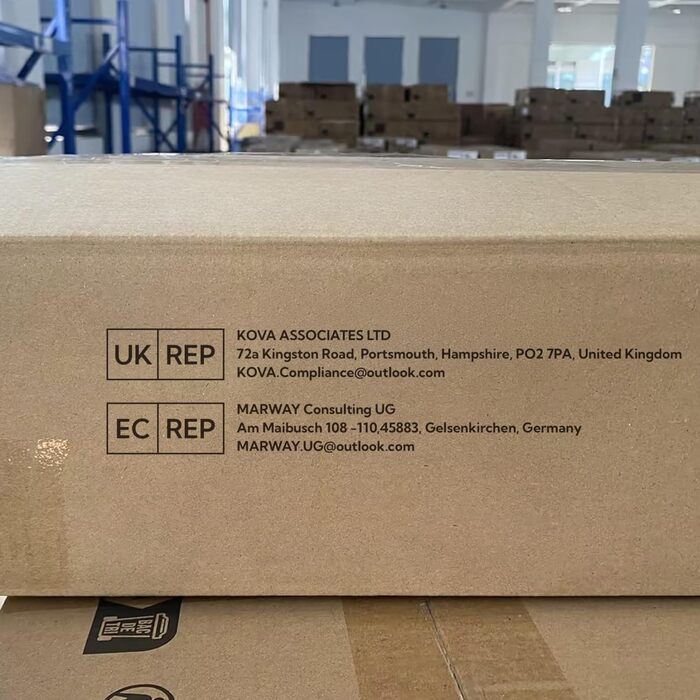 Електричний регульований стіл Claiks 100x60 см, білий каркас/бежева стільниця, стіл для роботи стоячи та сидячи
