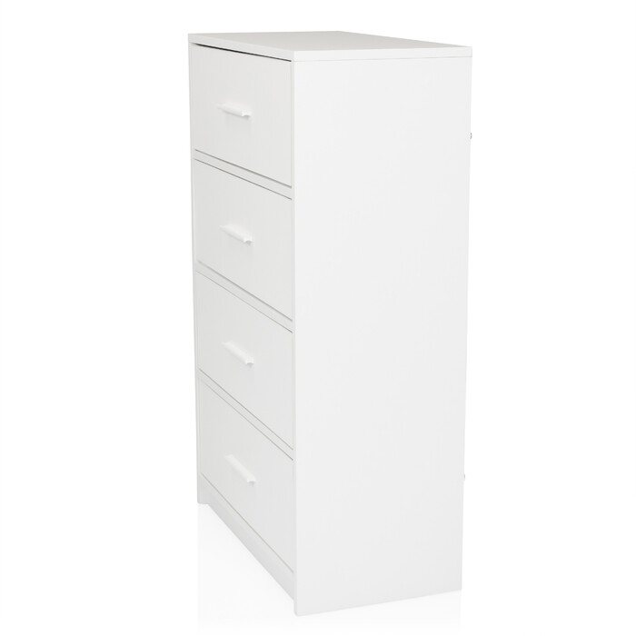 Комод ESTORIA 58x30x91см 4 відділення білий hjh LIVING