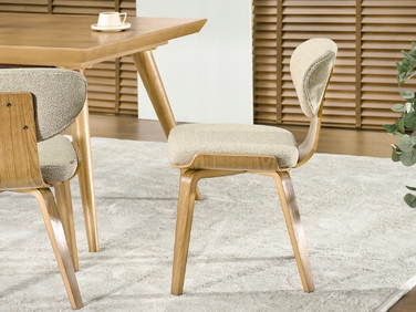 Стілець Mebel-Partner, тканина, бежевий, 1 шт.