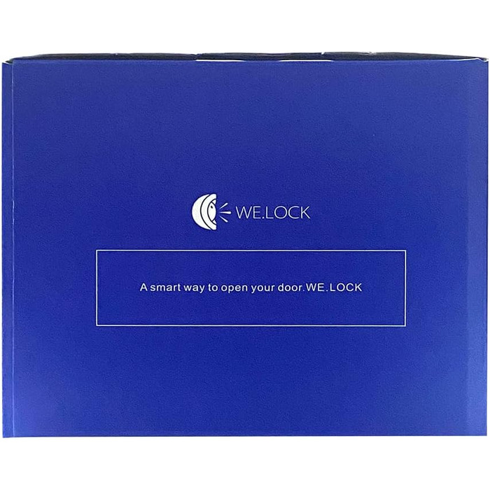 Електронний дверний замок WELOCK PCB01 з паролем, RFID-карткою та Bluetooth, водонепроникний, для дверей 50-100 мм