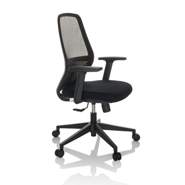Офісне крісло / Поворотне крісло CARLOW I Mesh / Тканина Black hjh OFFICE