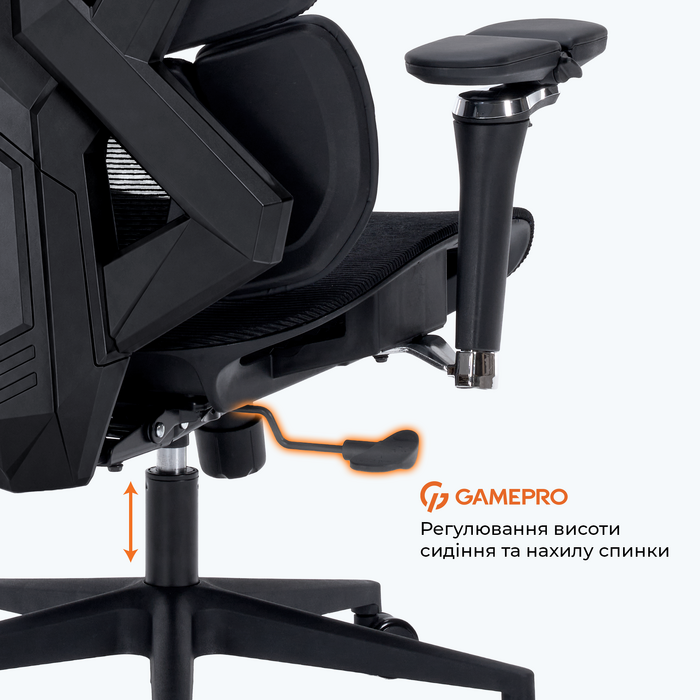 Крісло ігрове GamePro EDGE GC820MB Black