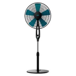 Вентилятор підлоговий Cecotec EnergySilence 560 Max Smart 45W, 40 см, 5 лопатей, таймер 12 год, LED-дисплей, сенсорне управління, 3 швидкості, автоколивання, чорний