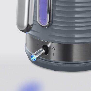 Тостер Russell Hobbs Inspire на 2 тости, нержавіюча сталь, з підставкою для булочок, 6 режимів, розморожування та підігрів 24373-56