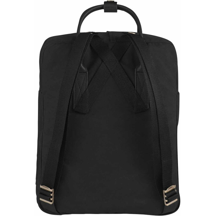 Рюкзак Fjällräven Kanken унісекс для туризму, чорний, 13x27x38 см